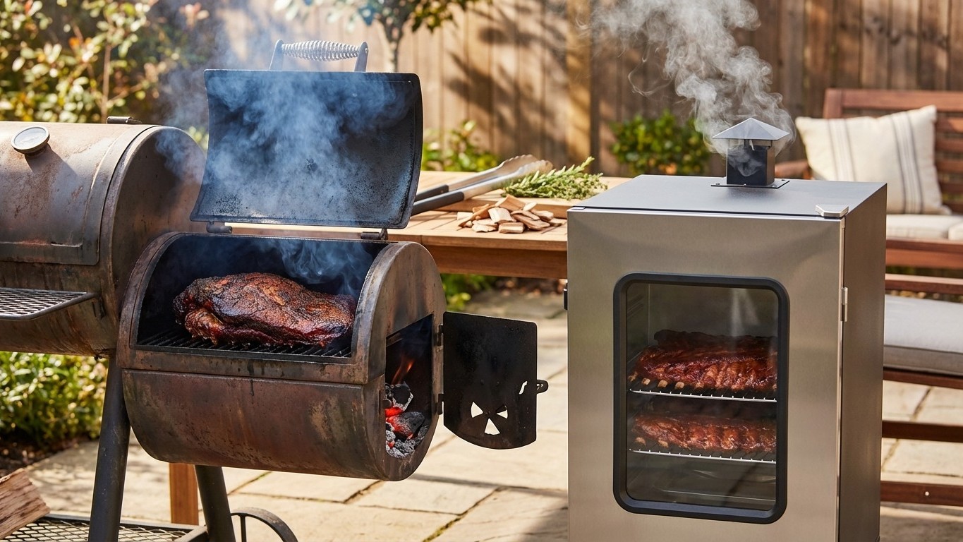 Fumoir charbon vs fumoir électrique : lequel choisir pour une viande fumée réussie
