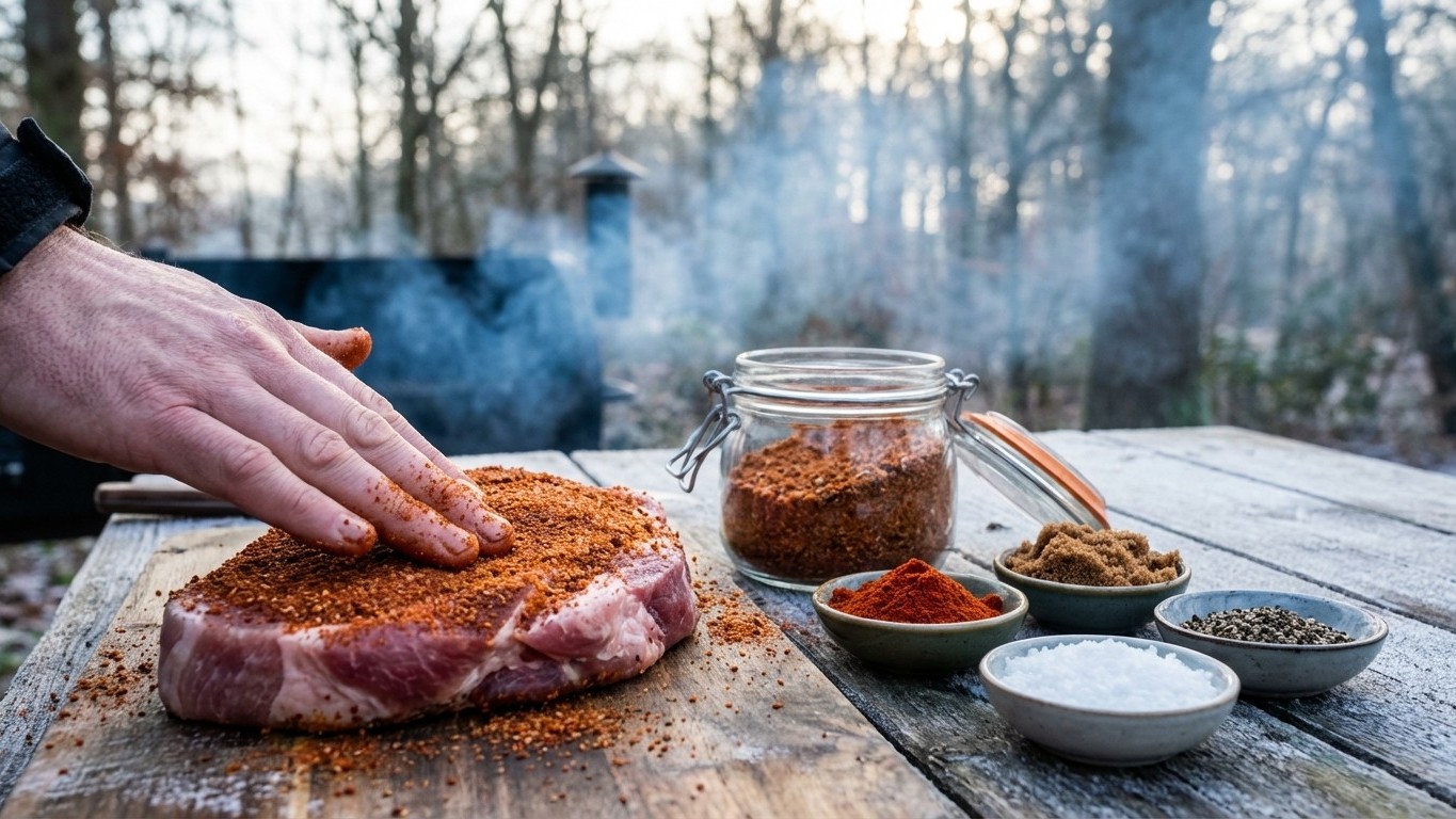 Rub BBQ pour viande fumée : recette, dosages et application