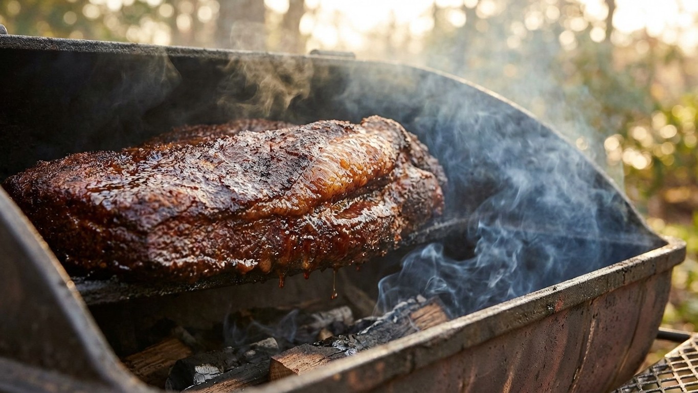 Brisket au fumoir low and slow : recette, températures et timing