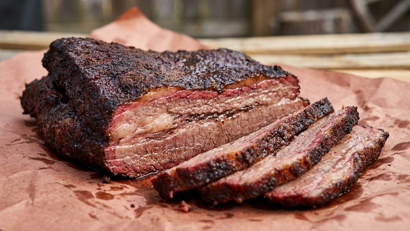 Après 12 heures de fumage, ce passage en glacière préchauffée rend la viande fondante comme jamais