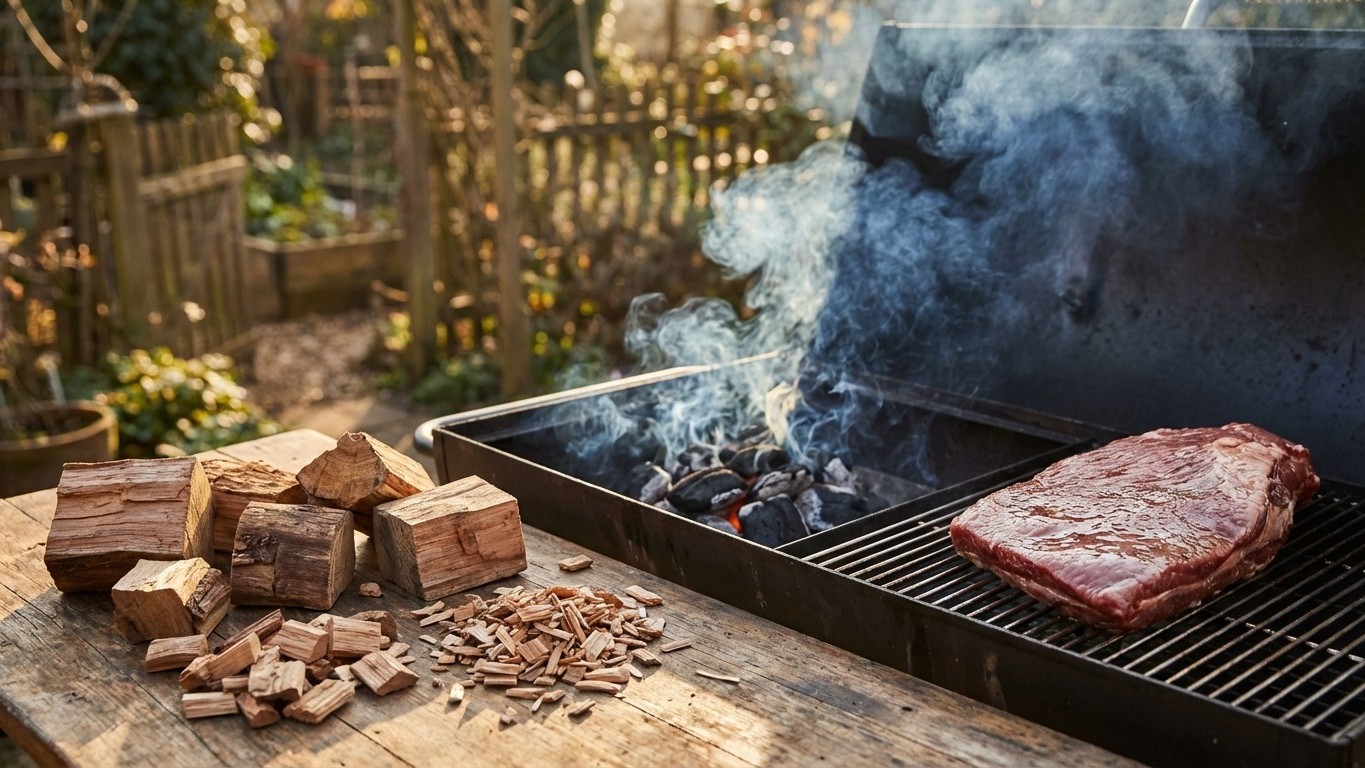 Chunks vs chips au fumoir BBQ : quoi choisir et quand les utiliser