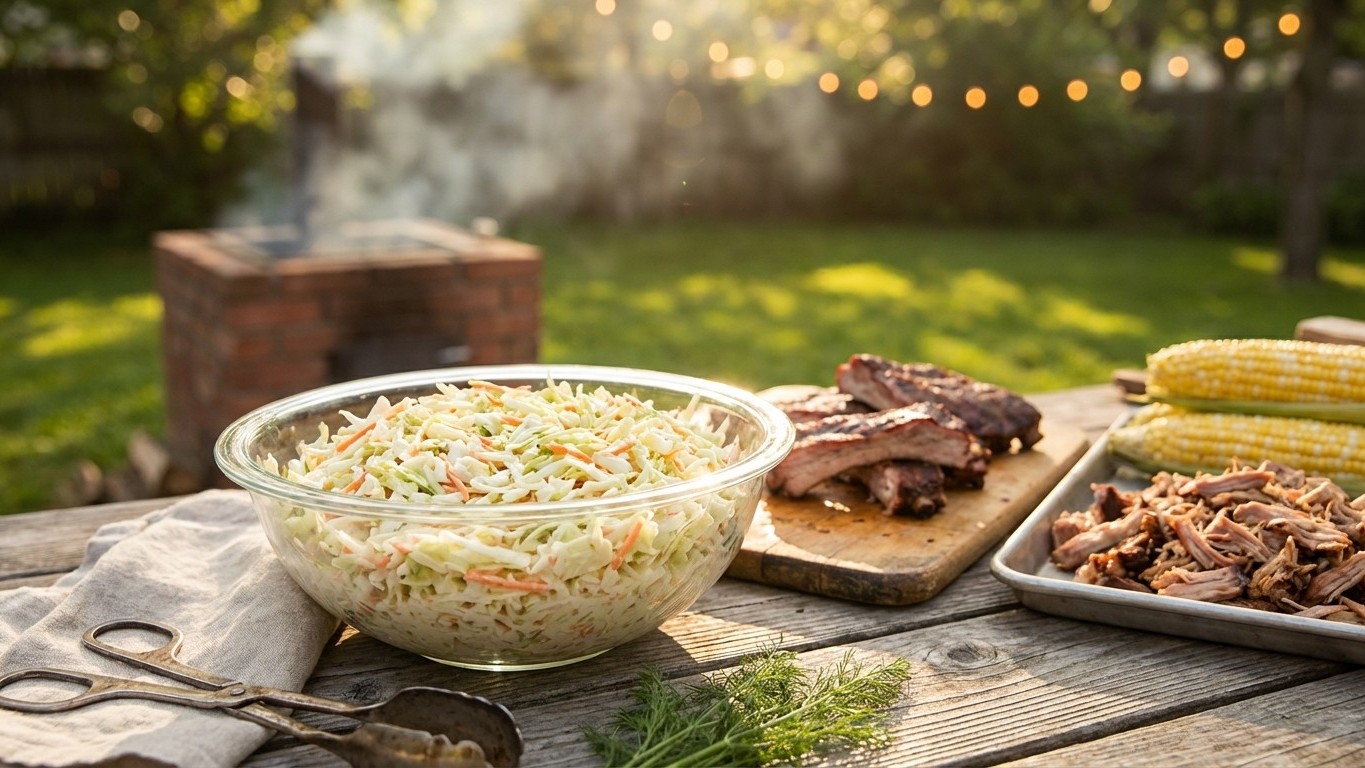 Coleslaw maison façon barbecue américain : la recette authentique