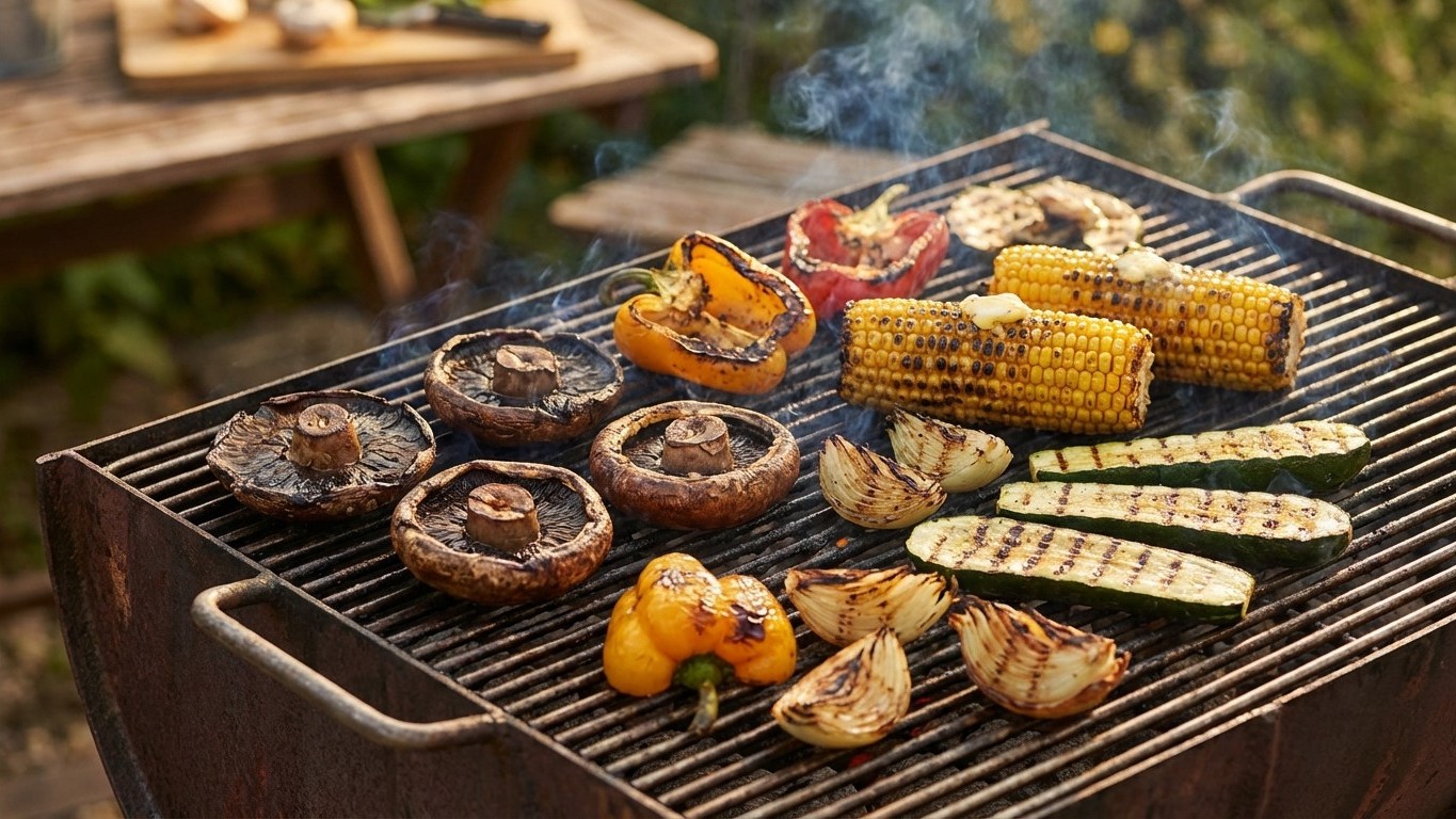 Légumes grillés façon barbecue américain : les meilleures associations