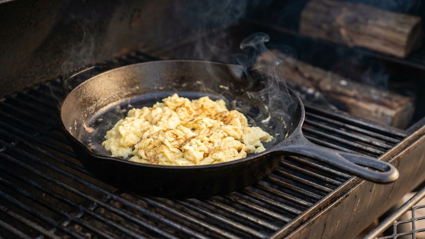 Les pitmasters du Kansas ne touchent jamais au beurre pour leurs œufs brouillés : leur secret tient au fumoir