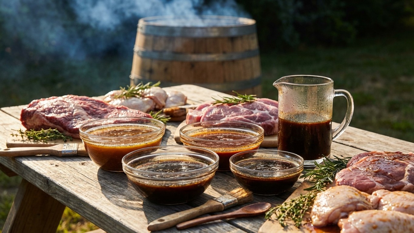 Marinade pour barbecue américain : les meilleures recettes pour chaque viande