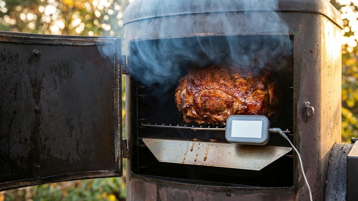 Pulled pork au fumoir : temps et température pour un effiloché parfait