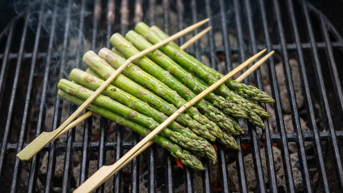 Arrêtez de poser vos asperges à plat sur le barbecue : le geste d'un pitmaster que j'aurais aimé connaître bien plus tôt
