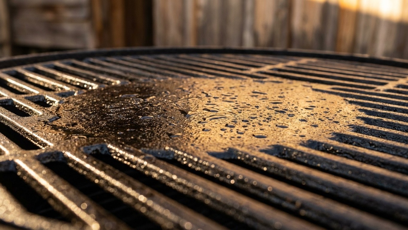 Ce geste après chaque cuisson au smoker abîme votre grille en fonte au lieu de la protéger