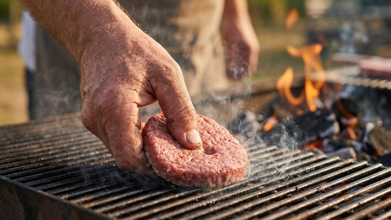J'écrasais mes burgers à la spatule à chaque barbecue : le jour où un boucher m'a regardé faire, il m'a arrêté net