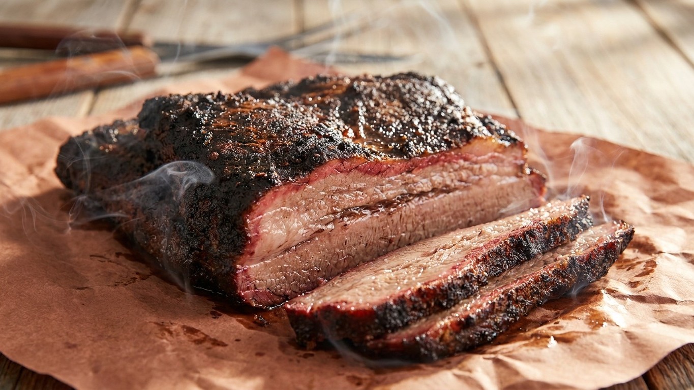 On met tous un bol d'eau dans le fumoir pour garder la viande moelleuse, mais ce n'est pas du tout lui qui crée l'écorce