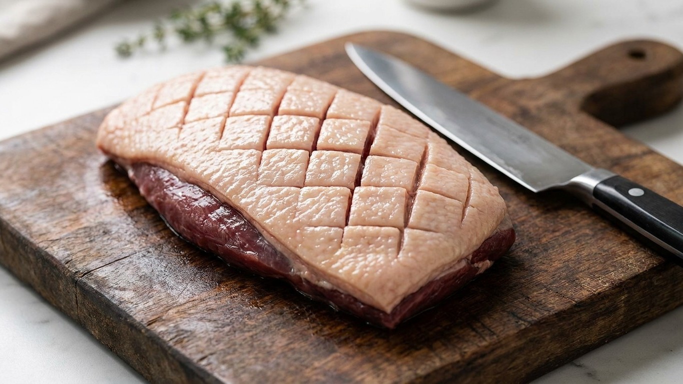Je cuisais mon magret sans toucher la peau : quand j'ai vu ce qui restait prisonnier dessous, j'ai compris mon erreur