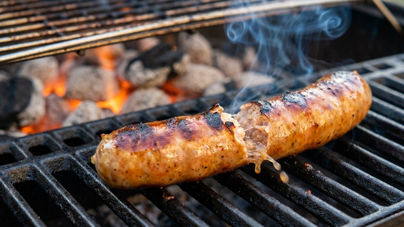 Je piquais mes saucisses avant le barbecue comme tout le monde : un boucher m'a montré ce qui s'échappe vraiment à chaque ...