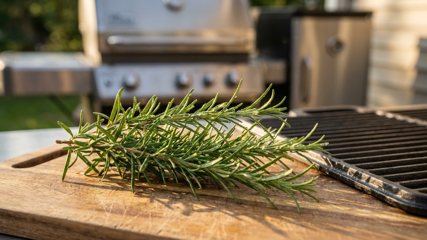 Je posais mes herbes fraîches sur la grille à chaque barbecue : le jour où on m'a dit de les jeter ailleurs, le goût de la...