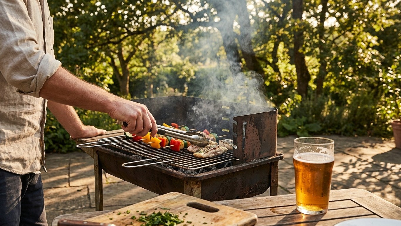 Je chauffais ma cuisine à 35°C pour cuisiner en pleine canicule : le jour où j'ai tout déplacé au barbecue, j'ai compris p...