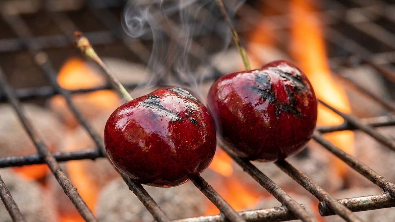 Je faisais mes glaces d'été au congélateur depuis toujours : le jour où j'ai posé mes cerises sur les braises avant de les...