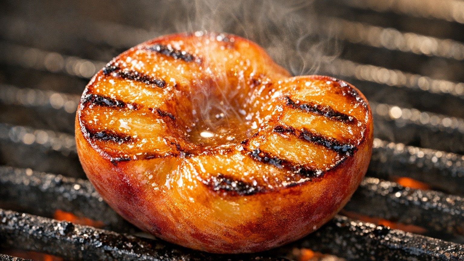 Je posais mes fruits directement sur la grille chaude : un pâtissier m'a montré que j'oubliais l'ingrédient qui change abs...