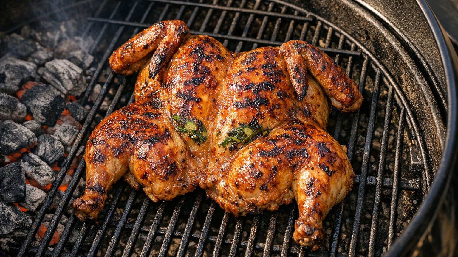 Je posais mon poulet à plat sur la grille du barbecue depuis des années : le jour où un boucher m'a montré ce qu'il faisai...