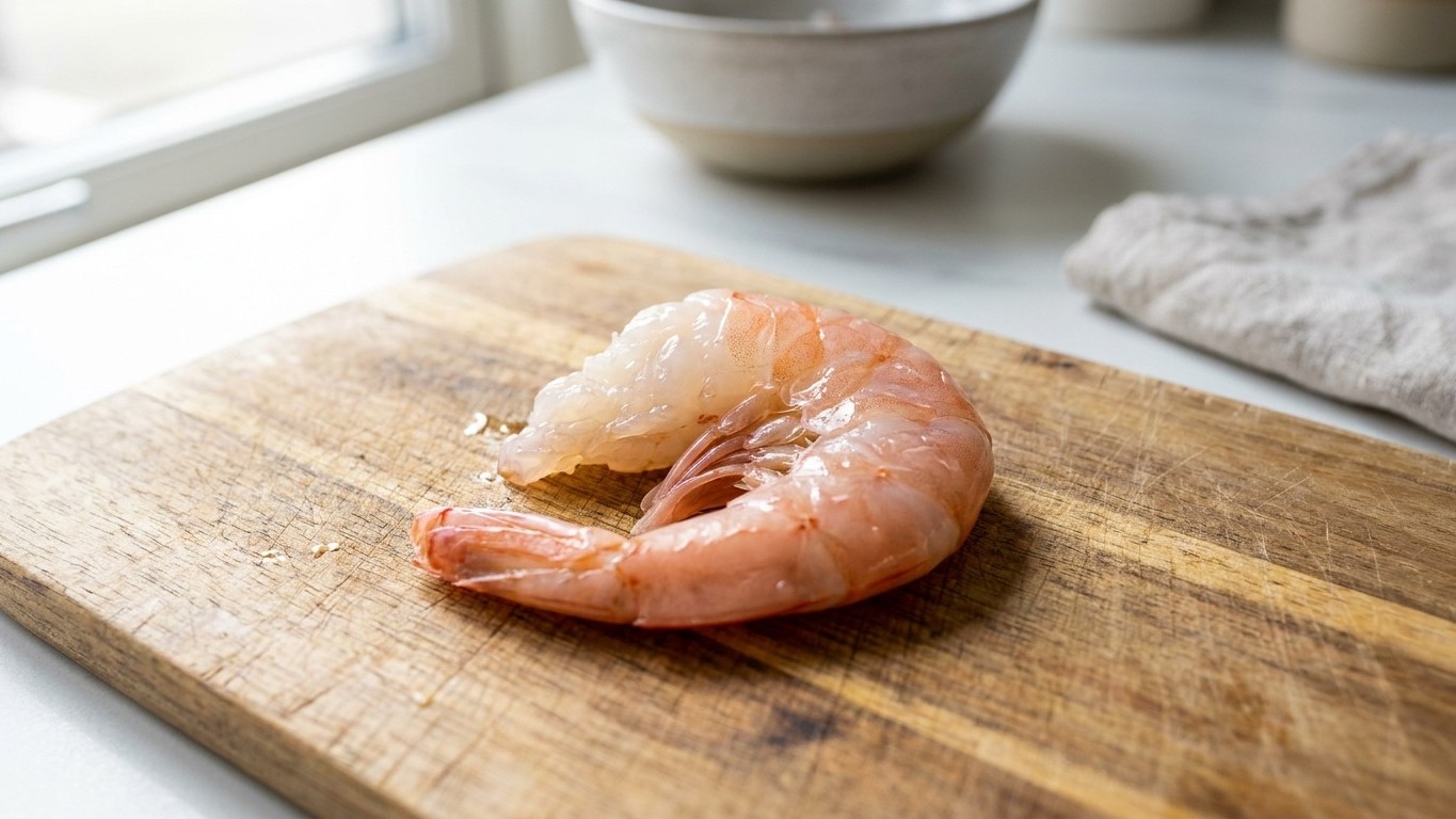 J'ai laissé mes crevettes décongelées mariner sur le plan de travail tout l'après-midi : quand je les ai posées sur le gri...
