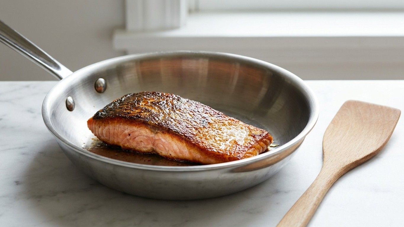 J'ai longtemps déchiré la peau de mes poissons au retournement sans savoir que tout se jouait 10 minutes avant la cuisson ...