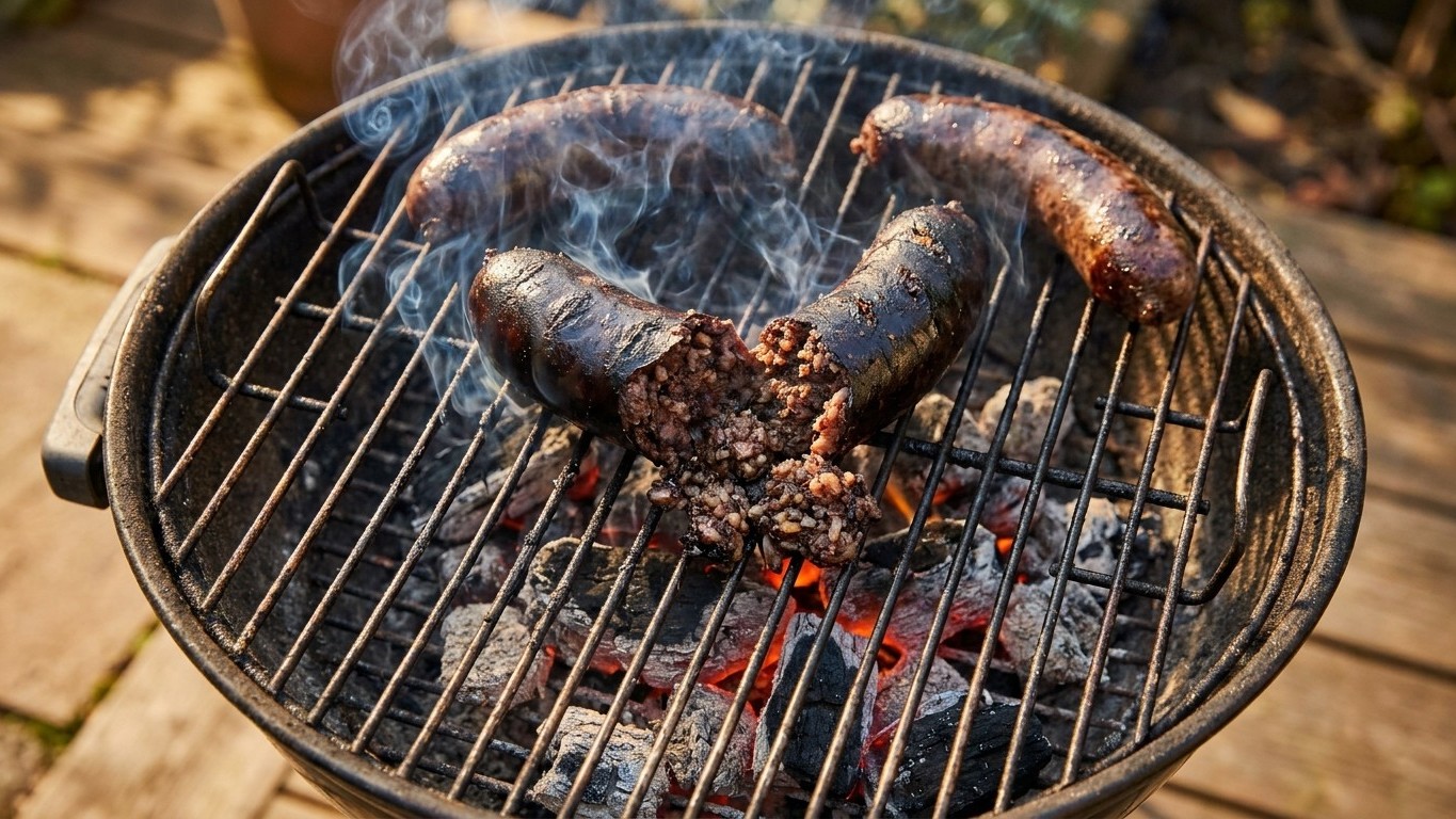 J'ai posé mon boudin noir sur les braises vives comme une simple saucisse : quand le boyau a éclaté, il était trop tard