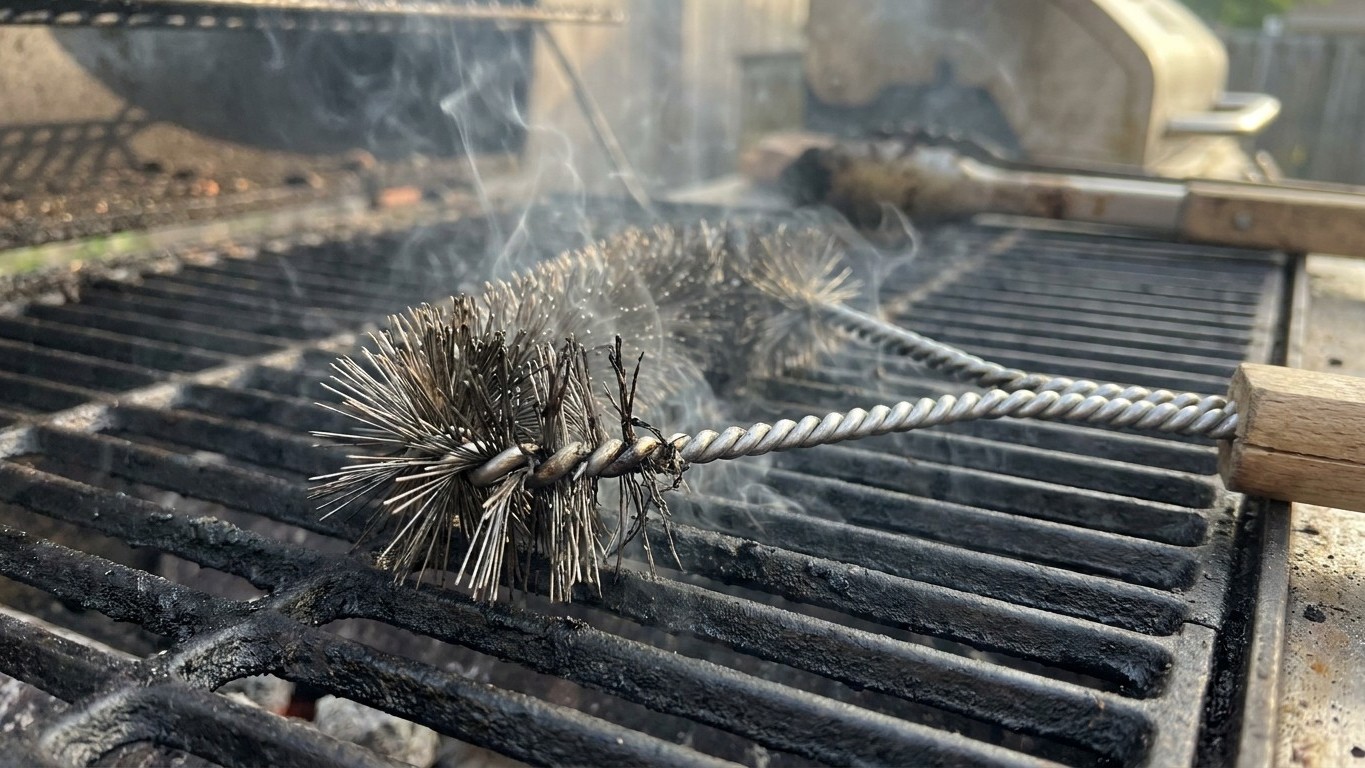Je frottais ma grille de barbecue à la brosse métallique avant chaque cuisson : le jour où le médecin m'a montré la radio,...