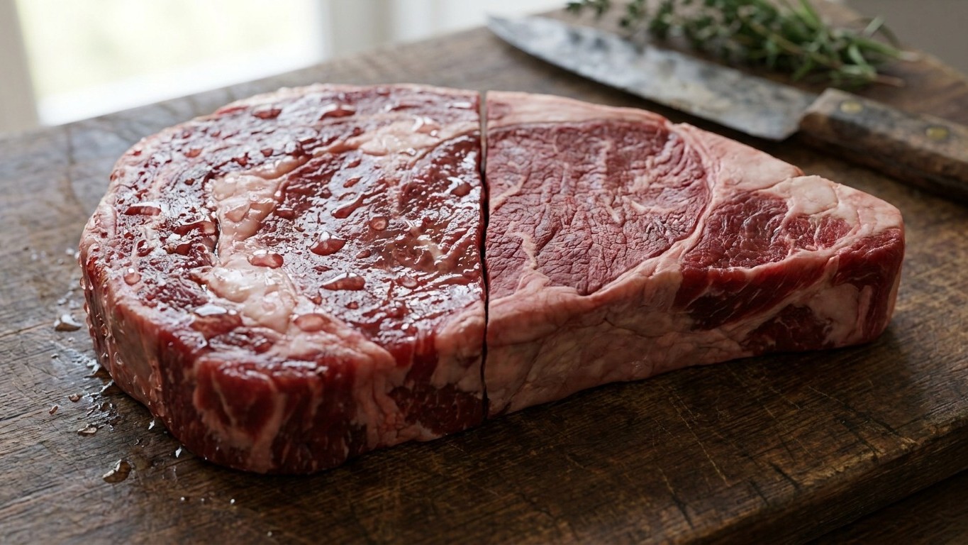 Je salais mes steaks un quart d'heure avant de les griller : un boucher m'a montré pourquoi ils ne saisissaient jamais cor...