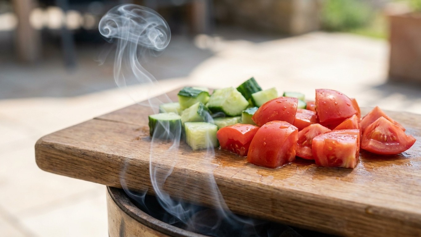 Je servais mon taboulé d'été sans jamais allumer le barbecue : le jour où un chef m'a montré ce qu'il faisait à la fumée f...