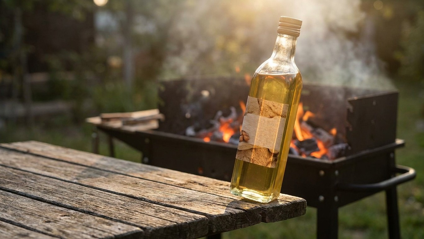 Mon père a toujours gardé une bouteille d'huile d'arachide à côté du barbecue : j'ai ri pendant des années avant de compre...