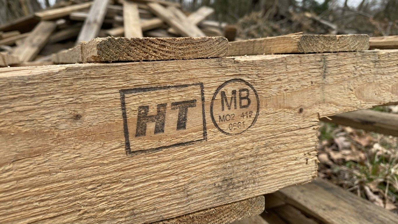 On s'obstine tous à récupérer des palettes pour alimenter le barbecue : ce marquage de deux lettres sur le bois change pou...