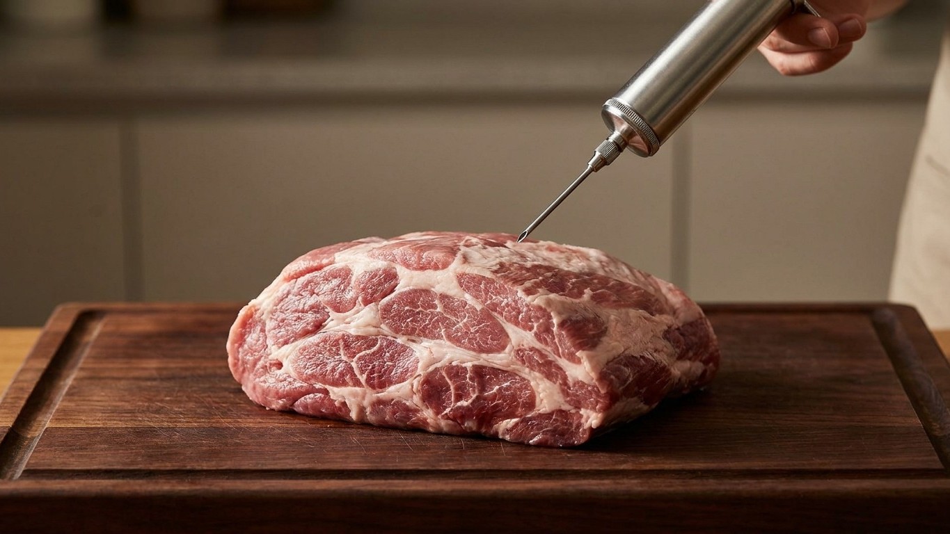 Pulled pork injecteren : la technique BBQ qui change tout pour une viande juteuse