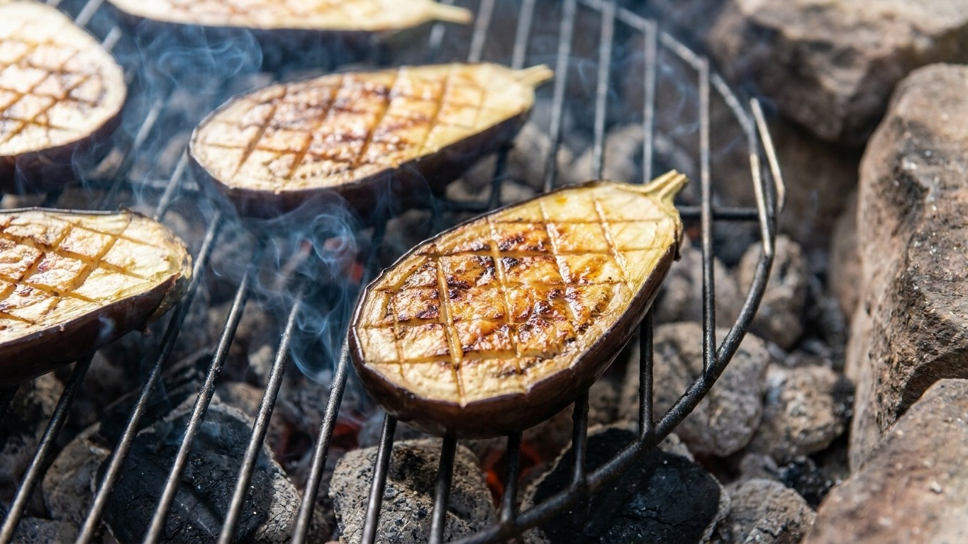Si vos aubergines grillées ressortent trempées d'huile, c'est qu'il vous manque une étape de 20 minutes avant la cuisson