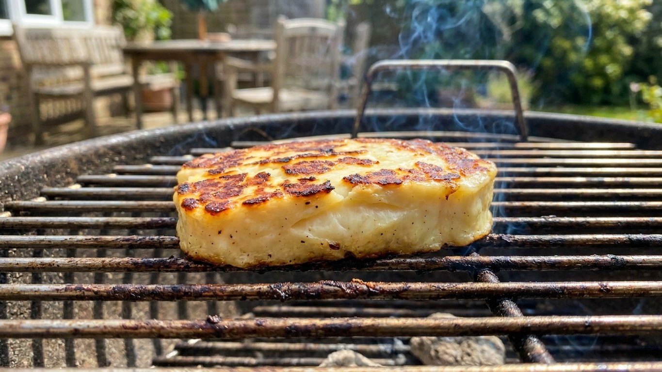 Tout le monde évite de poser du fromage sur la grille du barbecue : celui-ci dore et croûte là où tous les autres finissen...