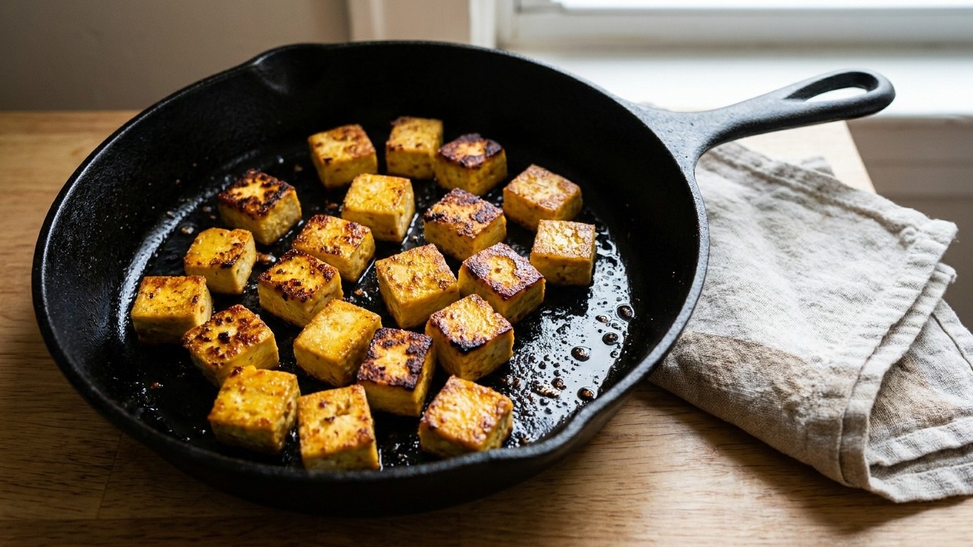 J’ai pressé mon tofu 30 minutes sous une casserole juste pour tester : mes invités ont cru que j’avais commandé chez le tr...