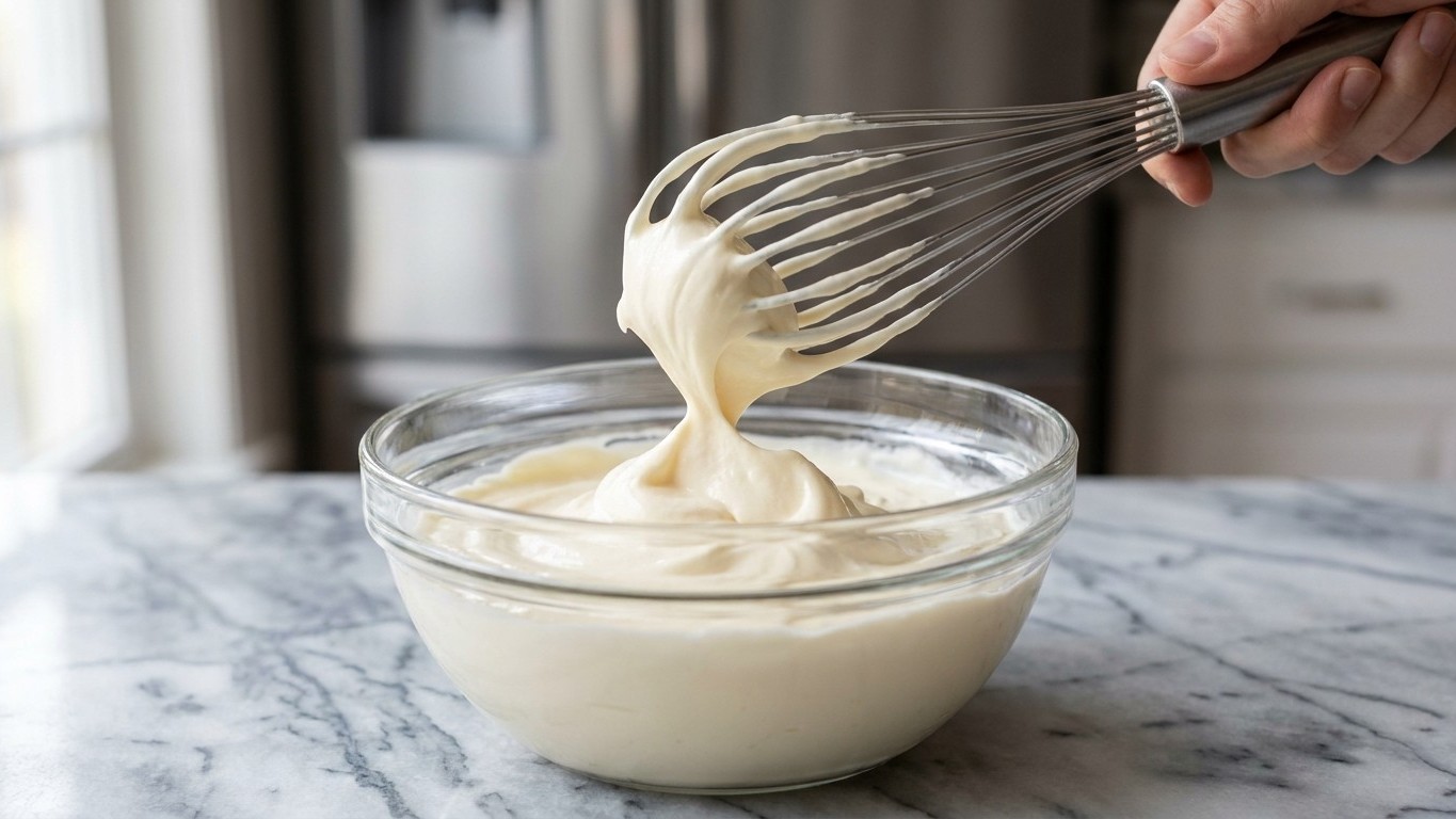 Je laissais mon mascarpone revenir à température depuis toujours : le jour où je l'ai fouetté à peine sorti du frigo, ma g...