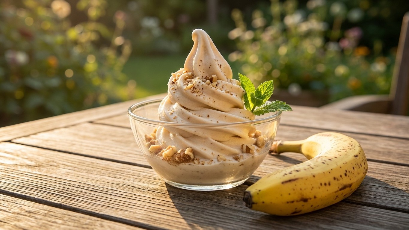 « Je le fais chaque fois qu’il fait trop chaud pour rallumer le four » : ce dessert glacé sans crème ni sucre a sauvé mes ...