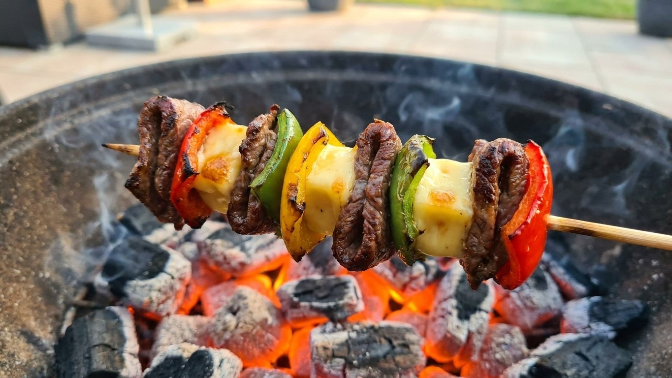 Je perdais tout mon comté dans les braises à chaque brochette : un boucher m'a montré que je n'enfilais pas les morceaux d...