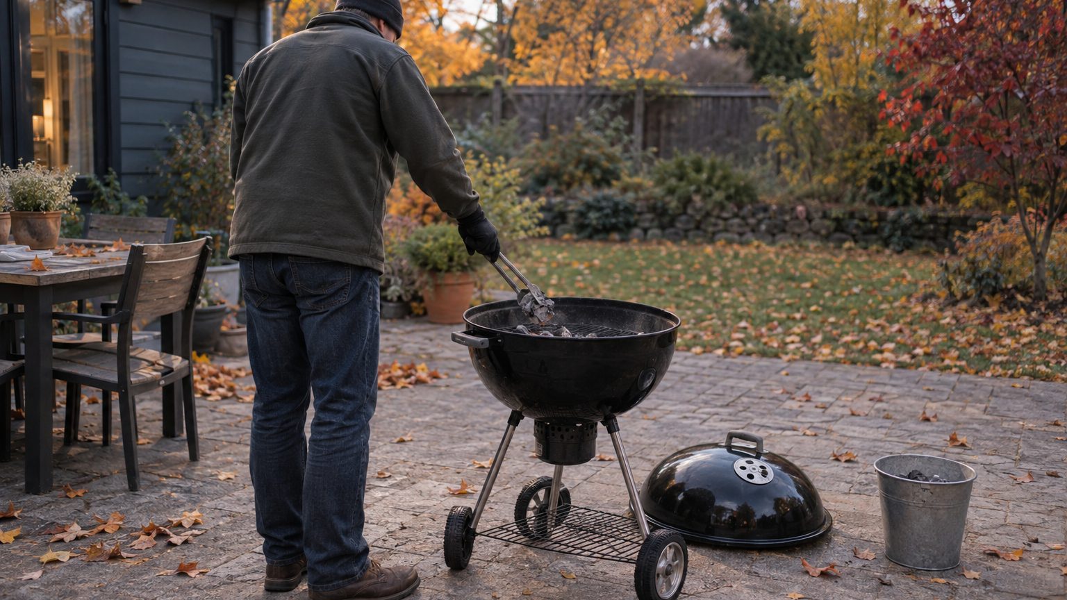 Comment éteindre un barbecue au charbon sans eau, sans risque et en récupérant les braises