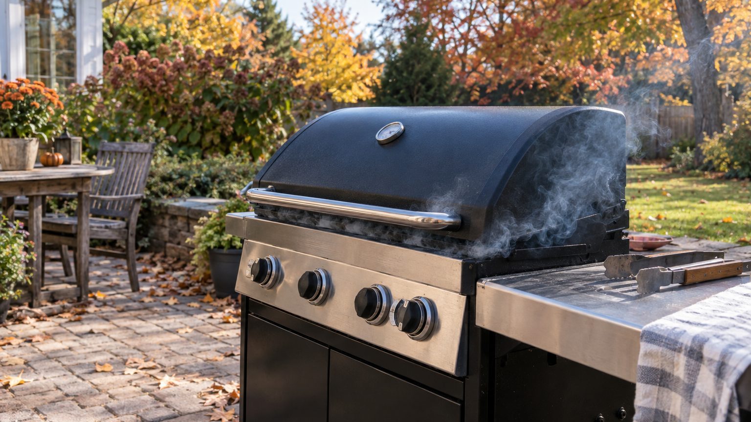 Comment fumer avec un barbecue à gaz : boîte à fumer, copeaux et réglage des brûleurs