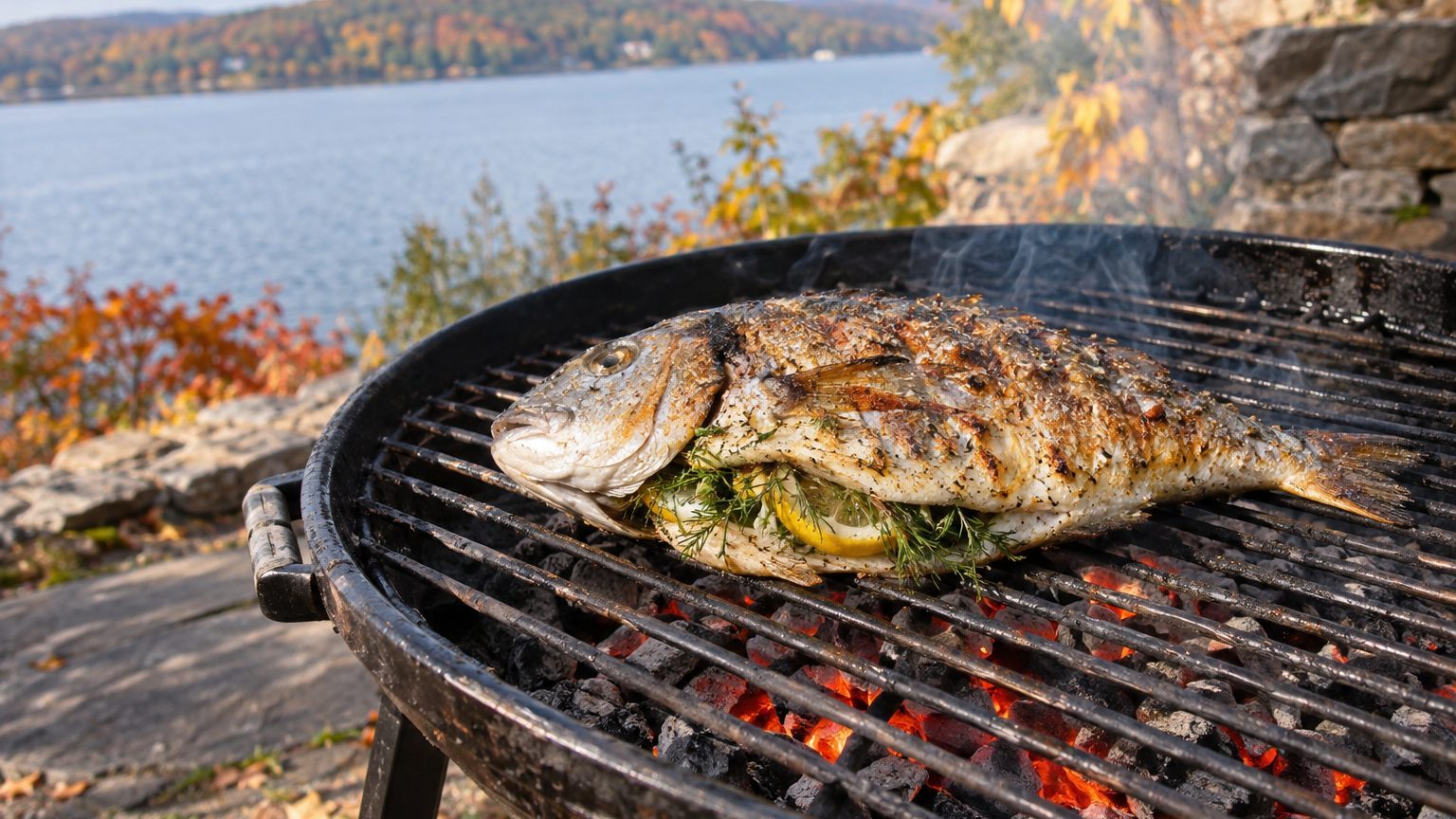 Dorade entière au barbecue : temps de cuisson selon le poids et repères pour savoir quand elle est cuite